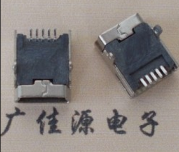 温州mini usb 5p接口 迷你 卧式插座 端子贴片 接插件