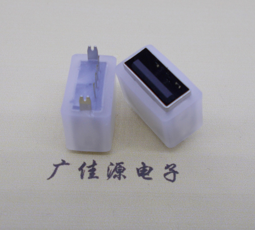 温州USB连接器接口 10.5MM防水立插母座 鱼叉脚