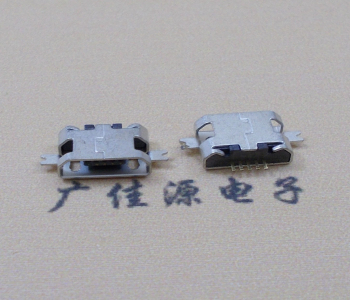 温州MICRO USB B型口 两脚SMT沉板0.7/1.0/1.6直边