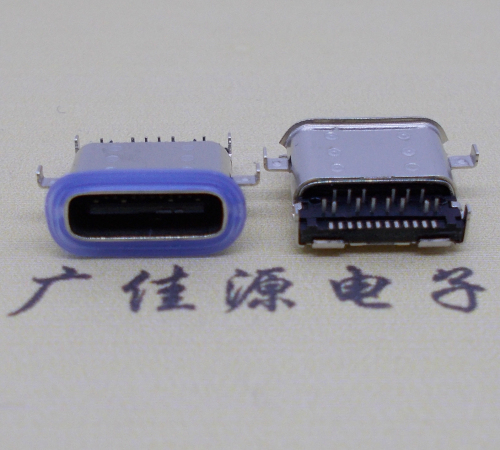 温州防水Type-C母座接口沉板1.1连接器