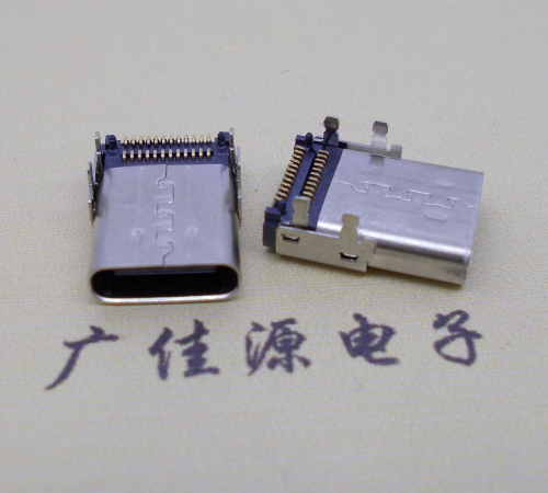 温州板上型Type-C24P母座双排SMT贴片连接器