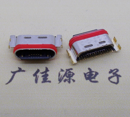 温州防水沉板usb type-c16p母座连接器