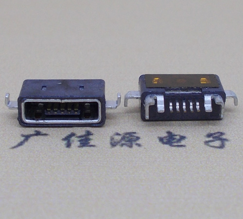 温州MICRO USB防水AB型口母头3D图纸封装