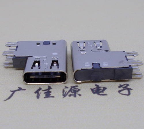 温州type-c6p母座侧插加高连接器