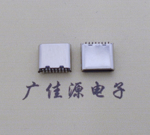 温州立贴type-c16p公头侧边铆合长7.2mm