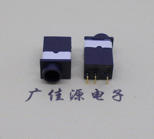 温州PJ-2030防水耳机插座 铜材质铜针2.5/3.5音频插口